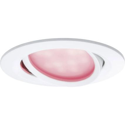 Paulmann 93940 - НАБОР 3x LED RGBW/2W IP23 Встроенный светильник для ванной комнаты с регулированием яркости 230V