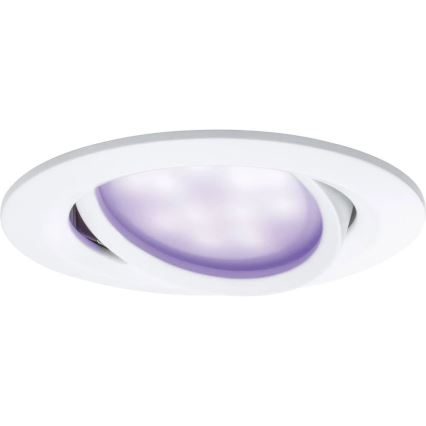 Paulmann 93940 - НАБОР 3x LED RGBW/2W IP23 Встроенный светильник для ванной комнаты с регулированием яркости 230V