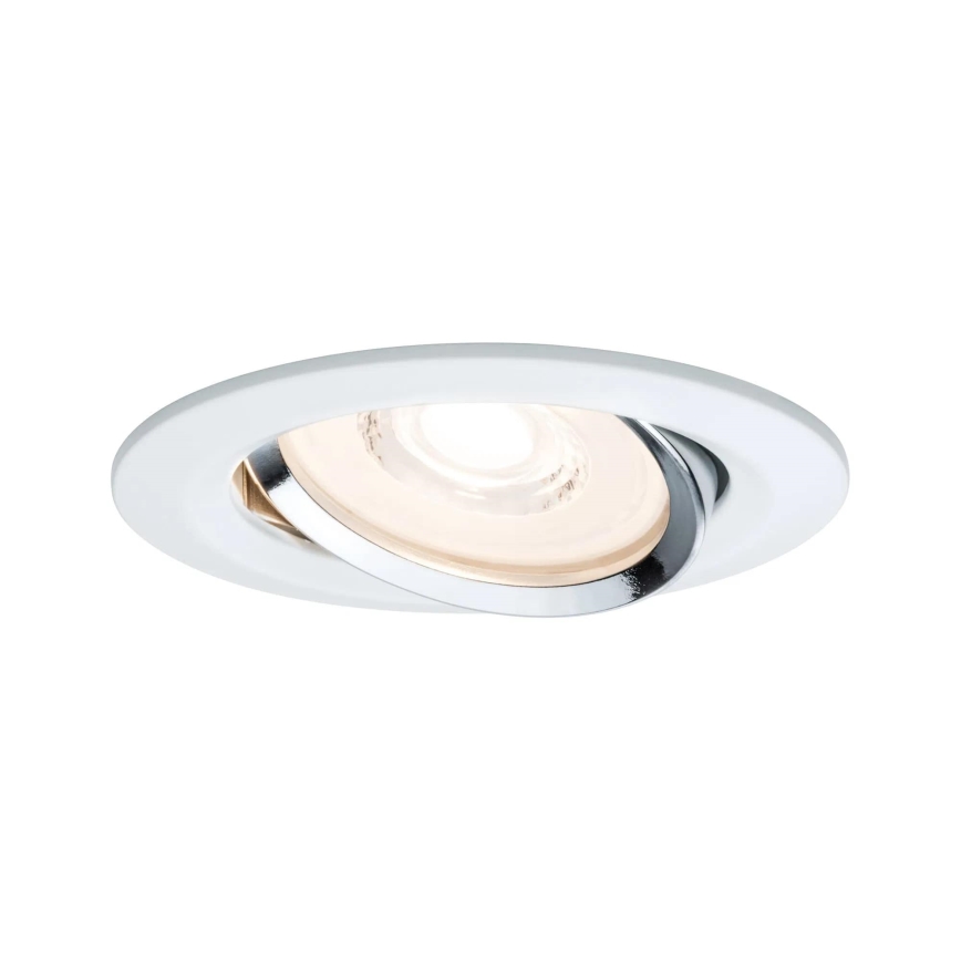 Paulmann 93942 - НАБІР 3xLED/6,8W IP23 Вбудований стельовий світильник для ванної з регулюванням яскравості COIN 230V