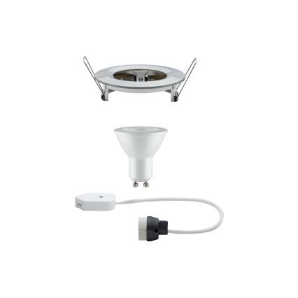 Paulmann 93959 - LED-GU10/7W IP44 Світильник для ванної з регулюванням яскравості NOVA 230V