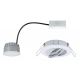 Paulmann 93961 - LED/7W IP23 Стельовий вбудований світильник з регулюванням яскравості для ванної COIN 230V білий