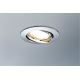 Paulmann 93966 - Набор 3x диммируемых встраиваемых светильника для ванной комнаты COIN LED/7W 230V IP23