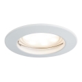 Paulmann 93973 - LED/6,8W IP44 Встроенный светильник для ванной комнаты COIN 230V