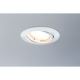Paulmann 93977 - LED/6,8W IP23 вбудований стельовий світильник для ванної COIN 230V білий
