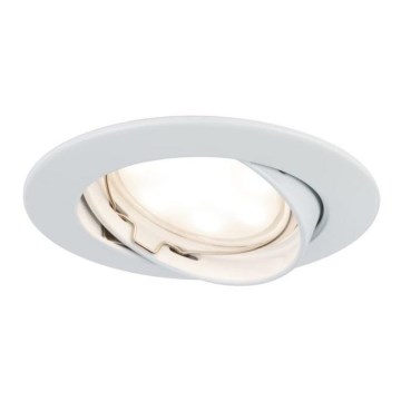 Paulmann 93977 - LED/6,8W IP23 Встраиваемый светильник для ванной комнаты COIN 230V белая
