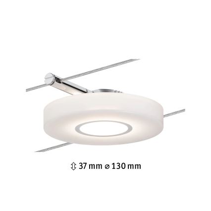 Paulmann 94090 - LED/4W Точковий світильник до мотузкової системи DISC 12V білий