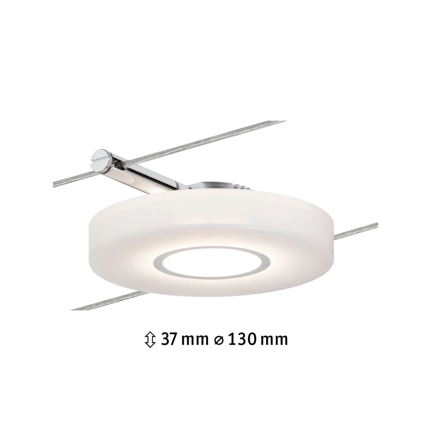 Paulmann 94090 - LED/4W Точковий світильник до мотузкової системи DISC 12V білий