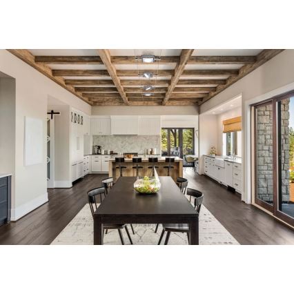 Paulmann 94107 - Набір із 4 точкових світильників LED по 4,3W для тросової системи MAC 230V матовий хром