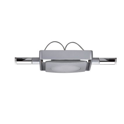 Paulmann 94107 - комплект из 4 точечных светодиодных светильников 4,3 Вт для тросовой системы MAC 230 В матовый хром
