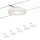 Paulmann 94109 - НАБІР 5xLED/4,3W Точковий світильник до мотузкової системи MAC 230V