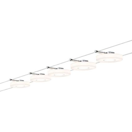 Paulmann 94109 - НАБІР 5xLED/4,3W Точковий світильник до мотузкової системи MAC 230V