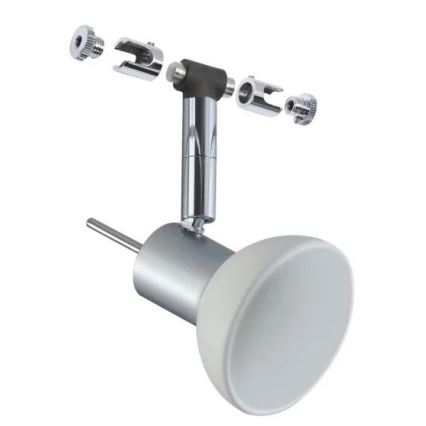 Paulmann 94131 - 1xGU5,3/10W Точечный светильник для тросовой системы SHEELA 12В, глянцевый хром