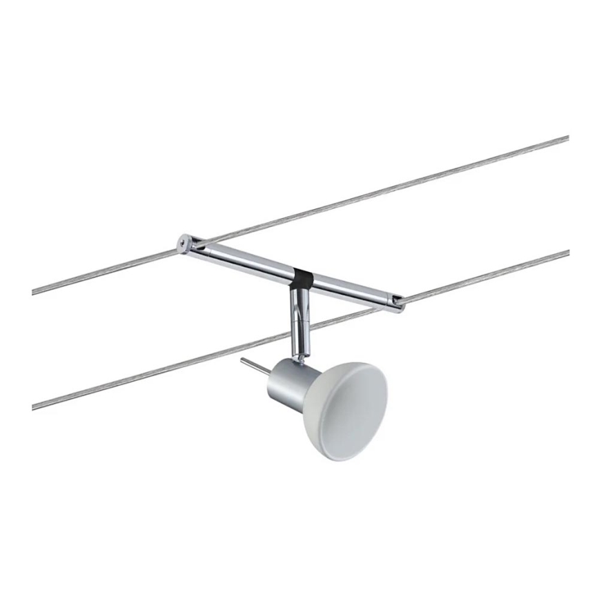 Paulmann 94131 - 1xGU5,3/10W Точковий світильник для трекової системи SHEELA 12V глянцевий хром