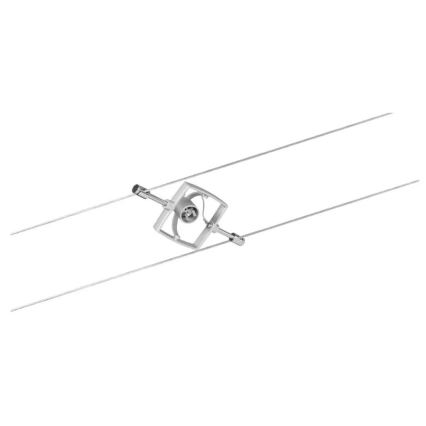 Paulmann 94133 - Комплект 5xGU5,3/10W, тросова система MAC 230V, матовий хром