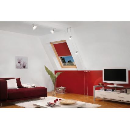 Paulmann 94138 - 1xGU4/10W Точковий світильник для тросової системи COLMAR 12V білий/глянцевий хром