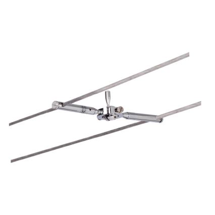 Paulmann 94147 - 1xGU5,3/10W Точковий світильник для тросової системи TOGO 12V матовий хром