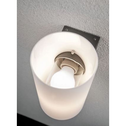 Paulmann 94186 - 1xE27/15W IP54 Уличный настенный светильник TUBE 230V