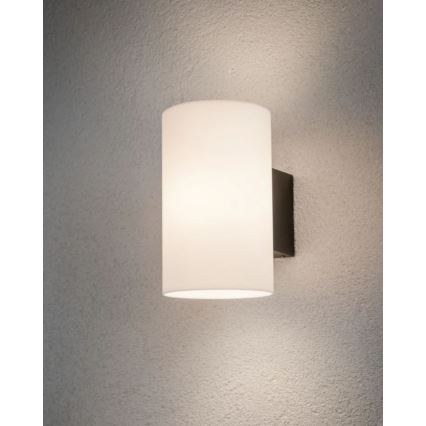 Paulmann 94186 - 1xE27/15W IP54 Вуличний настінний світильник TUBE 230V