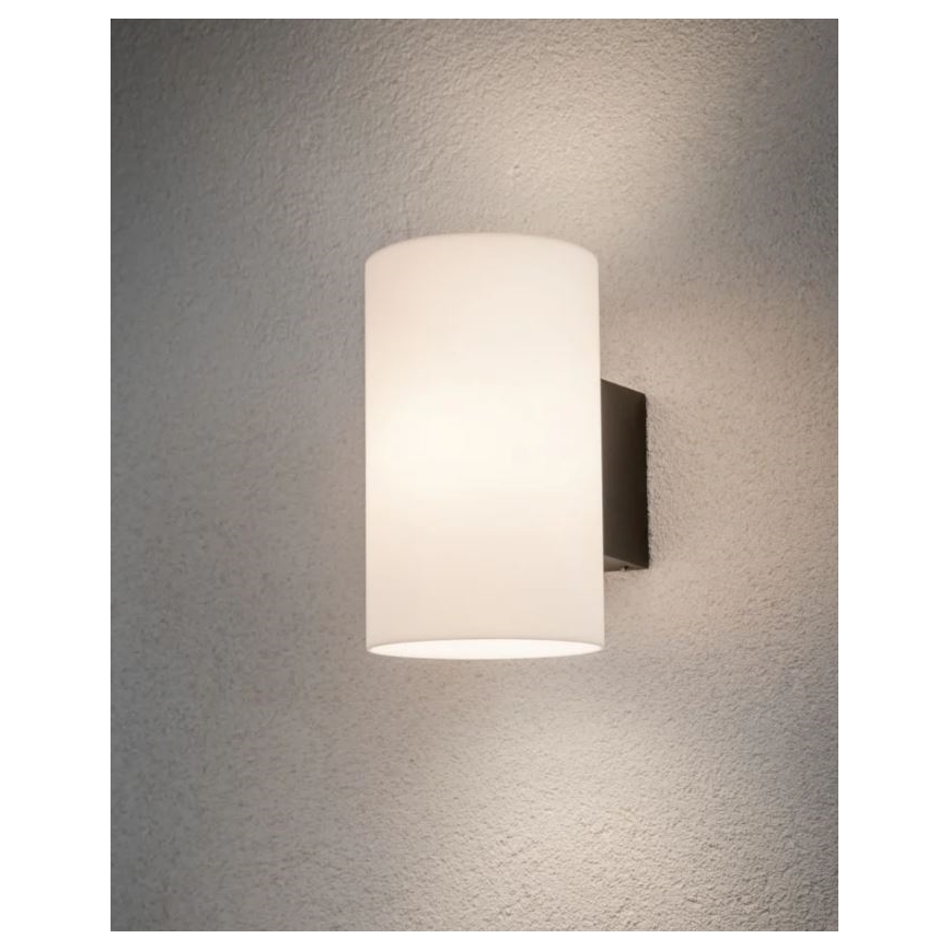 Paulmann 94186 - 1xE27/15W IP54 Вуличний настінний світильник TUBE 230V
