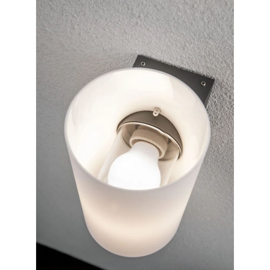 Paulmann 94186 - 1xE27/15W IP54 Вуличний настінний світильник TUBE 230V