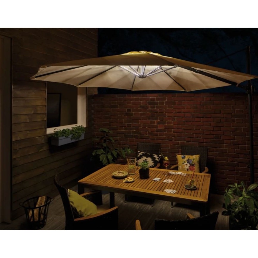 Paulmann 94208 - LED/1,8 Вт Освітлення для парасолі PARASOL 5В/USB 1,6 м