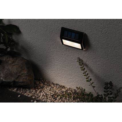 Paulmann 94234- LED/0,05W IP44 Вуличний світильник з датчиком на сонячнй батареї DAYTON 1,5V