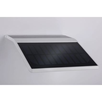 Paulmann 94244 - LED/1,2 Вт IP44 Сонячний настінний світильник із датчиком YOKO 3,7 В 1800 мА·год білий