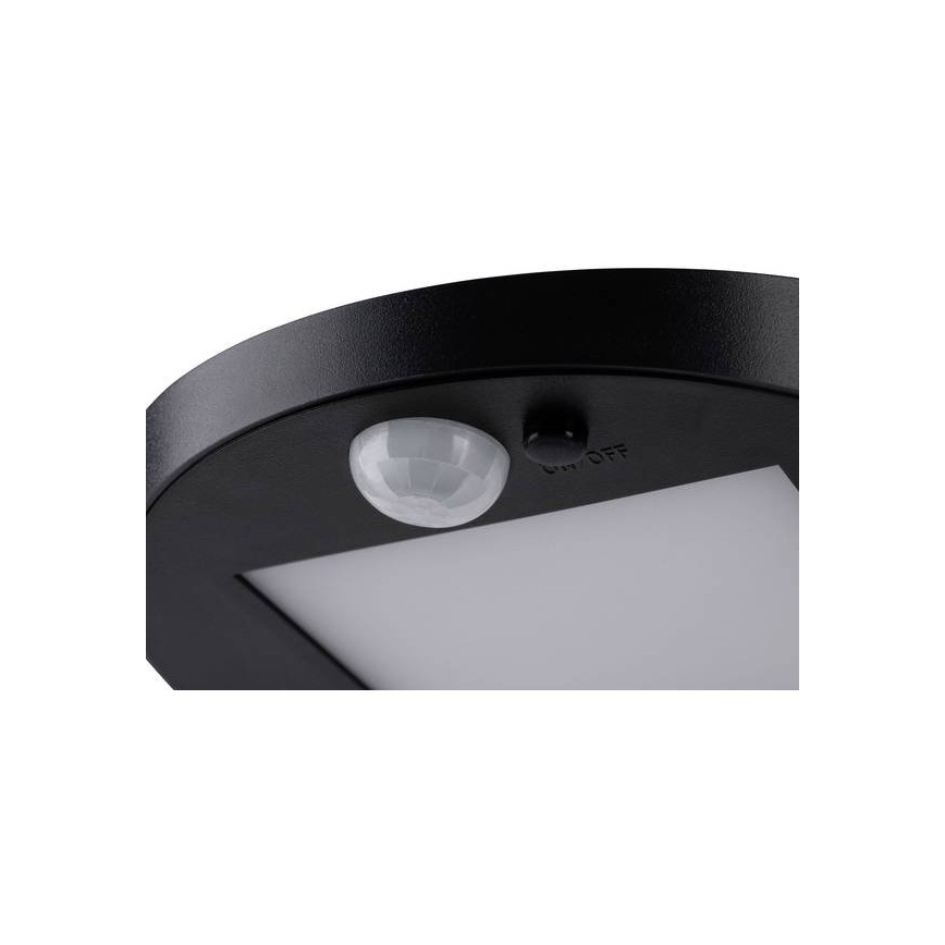 Paulmann 94246 - LED/1,2W IP44 Уличный светильник на солнечной батарее с датчиком RYSE 3,7V 1800 mAh