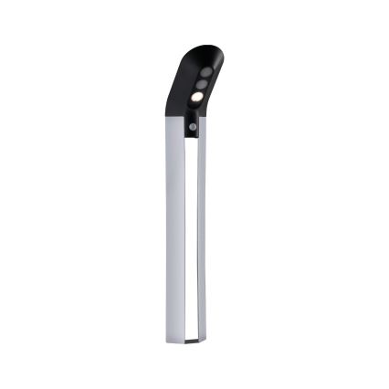 Paulmann 94252 - LED/1,2 Вт IP44 Сонячна вулична лампа з датчиком SOLEY 3,7 В 1800 мАг