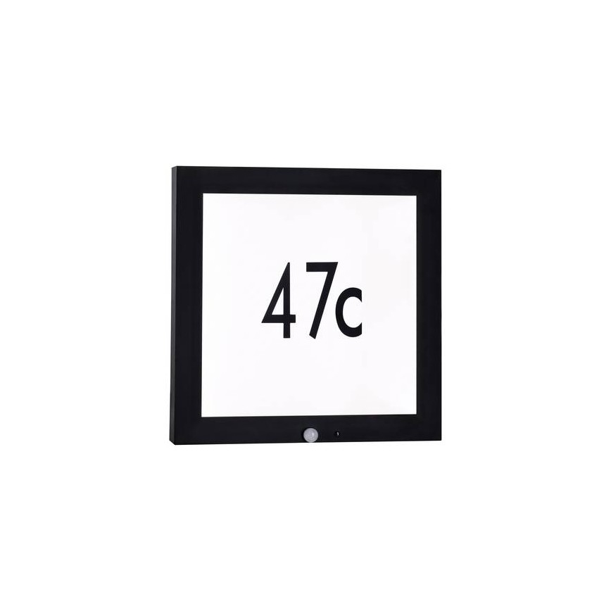 Paulmann 94255 - LED/13W IP44 Номер дома с датчиком 230V