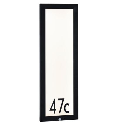 Paulmann 94257 - LED/19W IP44 Номер дома с датчиком 230V