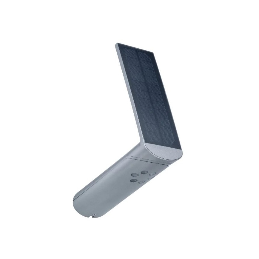 Paulmann 94261 - LED/1,2W IP44 Настенный светильник на солнечной батарее с датчиком ILIAS 3,7V 1800 mAh