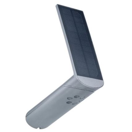 Paulmann 94261 - LED/1,2W IP44 Настенный светильник с датчиком на солнечной батарее ILIAS 3,7V