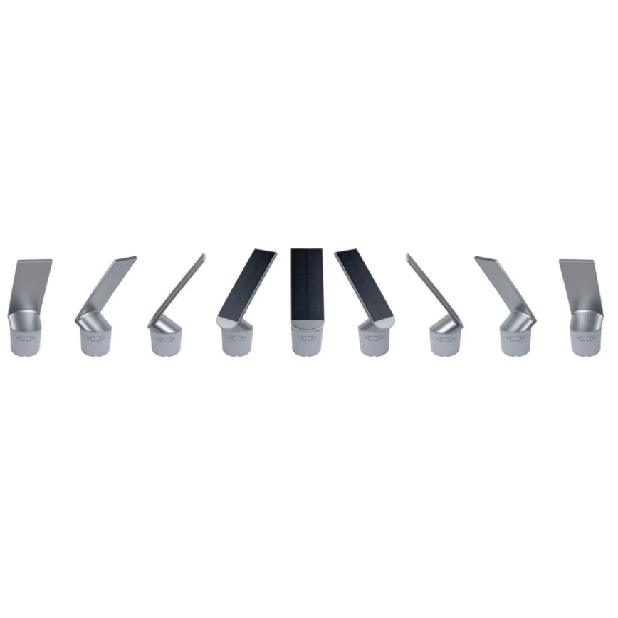 Paulmann 94261 - LED/1,2W IP44 Настінний світильник з датчиком на сонячній батареї ILIAS 3,7V