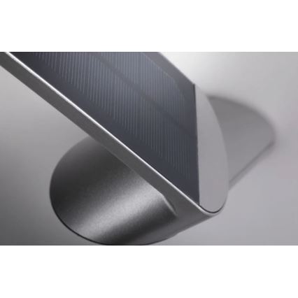 Paulmann 94261 - LED/1,2W IP44 Настінний світильник з датчиком на сонячній батареї ILIAS 3,7V