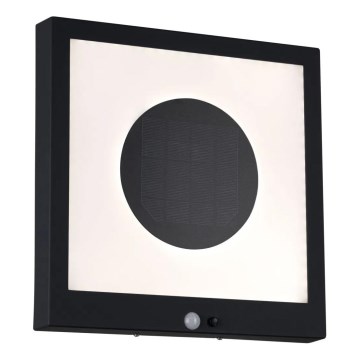 Paulmann 94263 - LED/1,2W IP44 Настінний світильник з датчиком на сонячній батареї TAIJA 3,7V