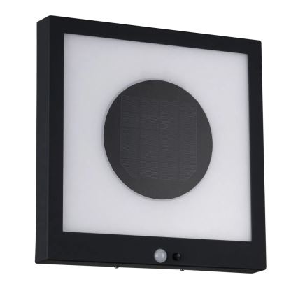 Paulmann 94263 - LED/1,2W IP44 Настінний світильник з датчиком на сонячній батареї TAIJA 3,7V