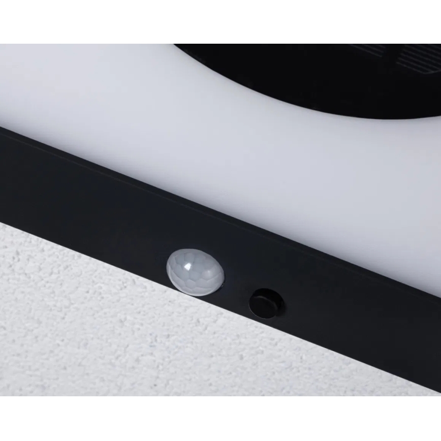 Paulmann 94263 - LED/1,2W IP44 Настінний світильник з датчиком на сонячній батареї TAIJA 3,7V