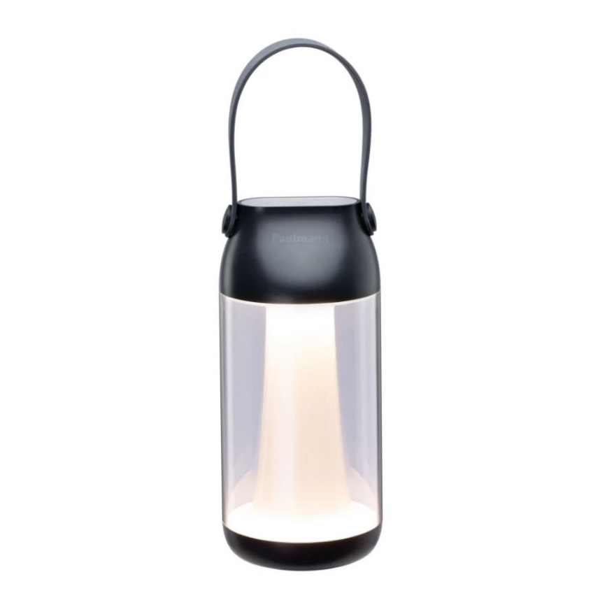Paulmann 94267 - LED/1,3W IP44 Вулична лампа з регулюванням яскравості CUPULINO 5V 2000 mAh