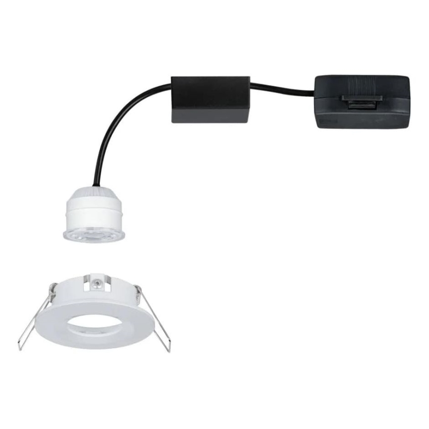 Paulmann 94298 - LED/4W IP44 Вбудований стельовий світильник для ванної COIN 230V
