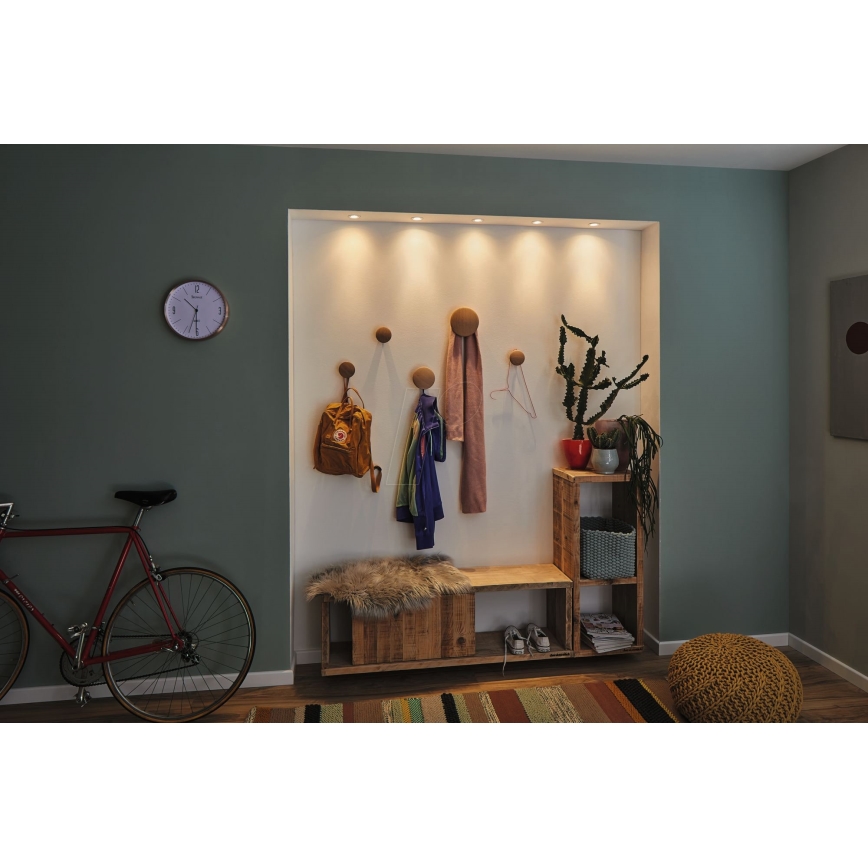 Paulmann 94304 - LED/4W IP44 Встроенный светильник для ванной комнаты COIN 230V