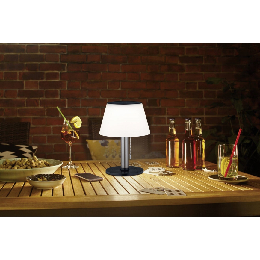Paulmann 94309 - LED/0,8W IP44 Лампа на сонячній батареї з регулюванням яскравості LILLESOL 3,7V
