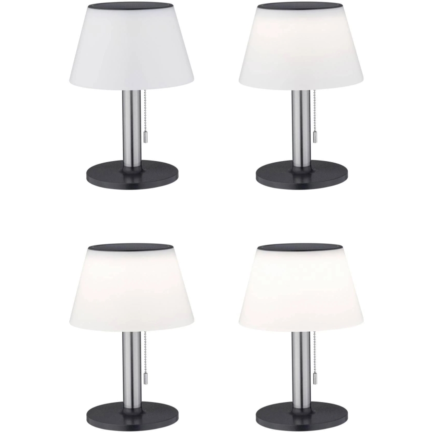 Paulmann 94309 - LED/0,8W IP44 Лампа на сонячній батареї з регулюванням яскравості LILLESOL 3,7V