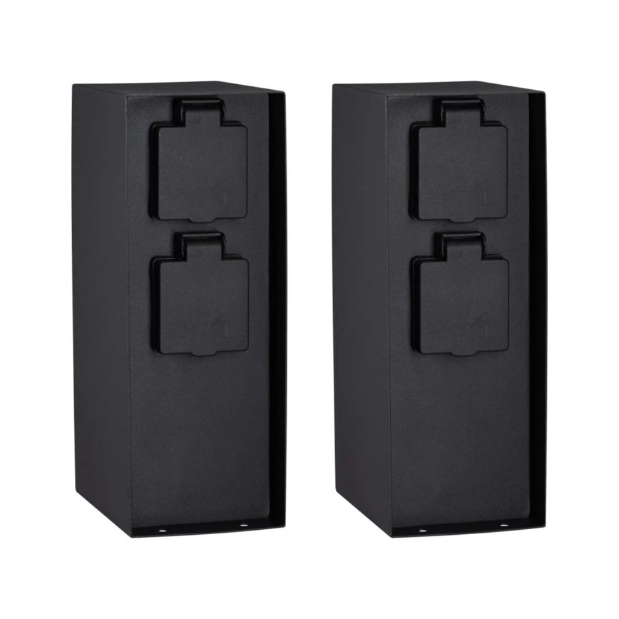 Paulmann 94313 - Уличная розеточная колонна RIO 4Z SCHUKO 230V IP44