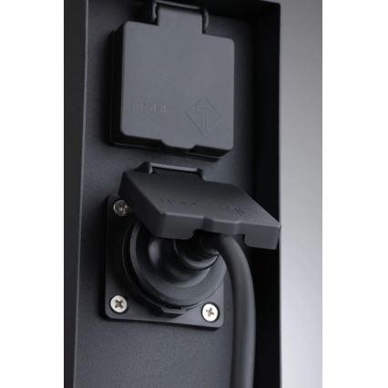 Paulmann 94313 - Уличная розеточная колонна RIO 4Z SCHUKO 230V IP44