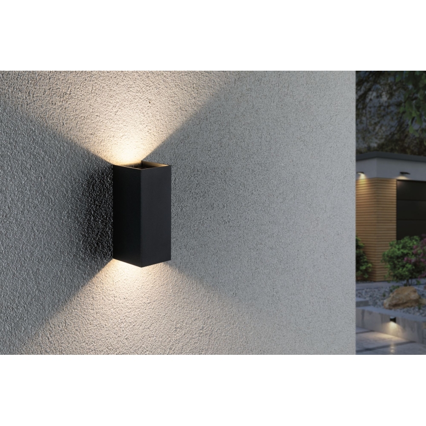 Paulmann 94326 - 2xLED/2,8W IP44 Вуличний настінний світильник FLAME 230V