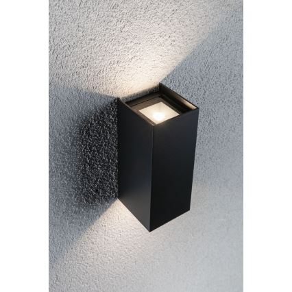 Paulmann 94326 - 2xLED/2,8W IP44 Вуличний настінний світильник FLAME 230V