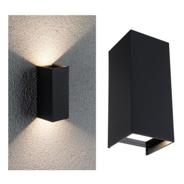 Paulmann 94326 - Уличный настенный светильник FLAME 230V 2xLED/2,8W IP44