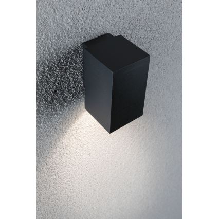 Paulmann 94327 - Уличный настенный светильник FLAME 230V LED/3,8W IP44 антрацит