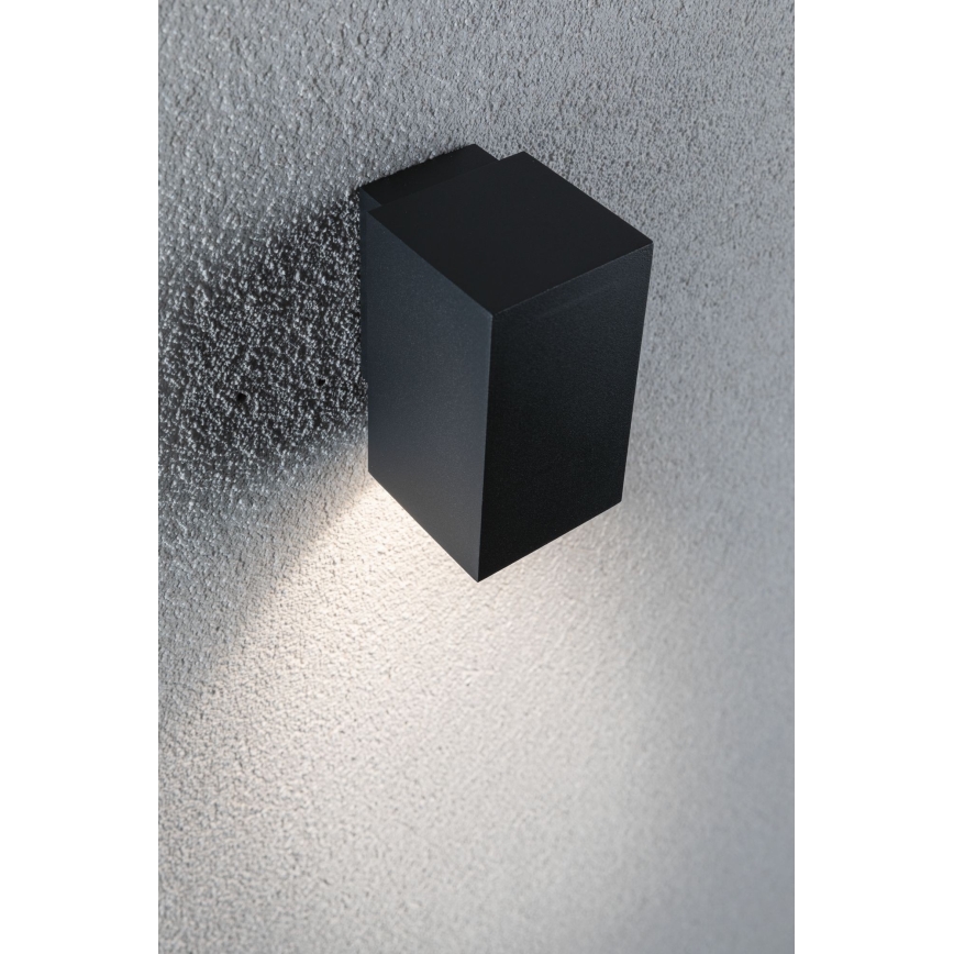 Paulmann 94327 - Уличный настенный светильник FLAME 230V LED/3,8W IP44 антрацит